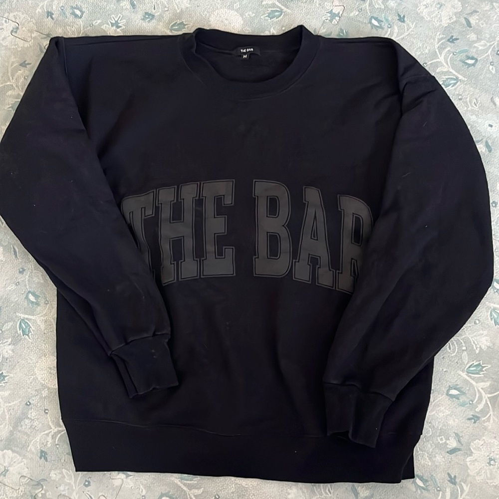 The Bar Black Sweatshirt